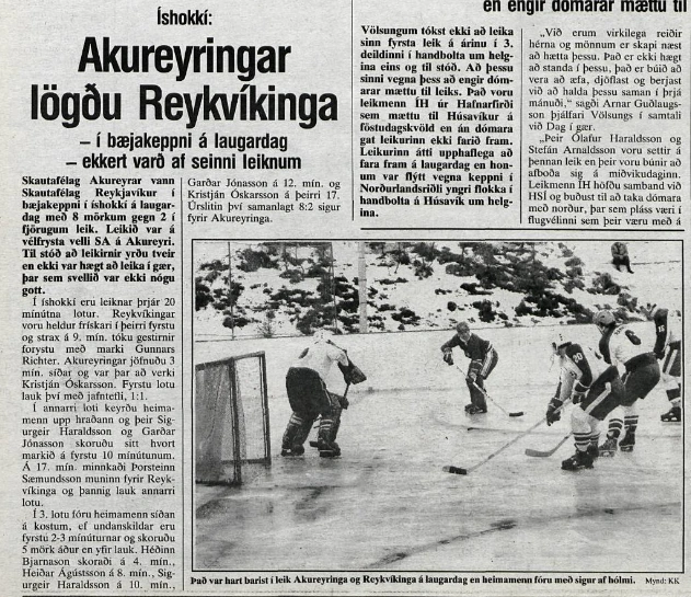 1988 Icelandic Championship International Hockey Wiki Fandom