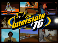 The main cast of Interstate '76.