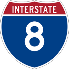 Directions To Interstate 8 Interstate 8 | Intertropolis & Routeville Wiki | Fandom