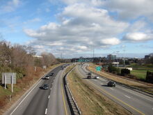 Interstate 295 northbound, Portland ME