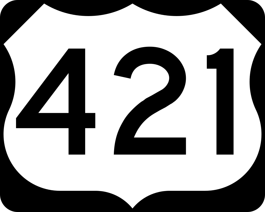 Hwy 421 Nc Map U.s. Route 421 | Intertropolis & Routeville Wiki | Fandom