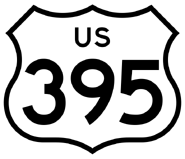U.S. Route 395 in California