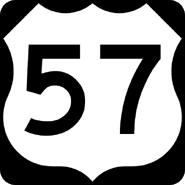 U.S. Route 57 Texas