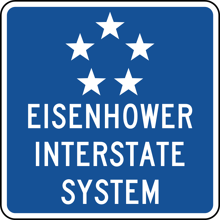 Official logo for Eisenhower Interstate System