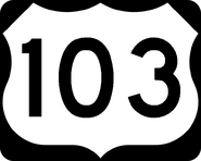 U.S. Route 103 Maine