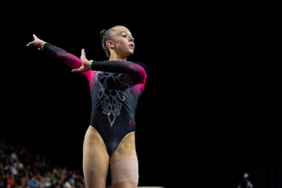 O'Keefe at the 2017 U.S. Classic