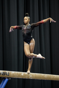 Jones on day one of the 2019 U.S. National Championships