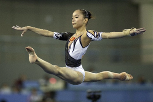 Yao in the all-around at the 2014 Chinese National Championships