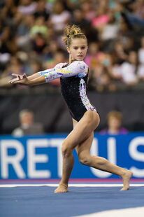 Smith at the 2015 U.S. Classic