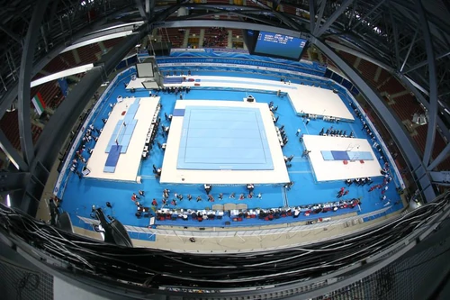 The Arena Armeec during the competition