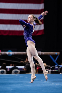 O'Keefe at the 2016 U.S. Classic