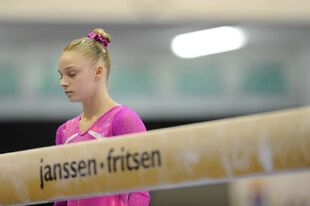 Baumann on day two of the 2014 City of Jesolo Trophy