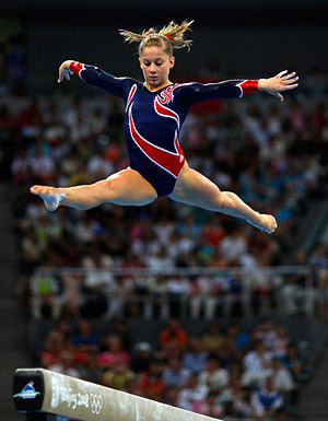 Shawn johnson floor music 2008