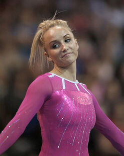 Liukin on day one at the 2012 Visa National Championships