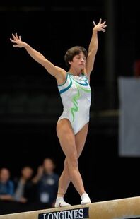 Chusovitina at the 2013 World Artistic Gymnastics Championships