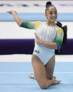 Soares in qualifications at the 2023 World Championships