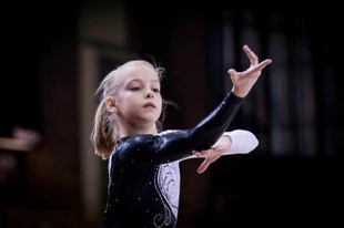 Simakova at the 2015 International Gymnix