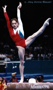 Kochetkova at the 1996 Olympic Games