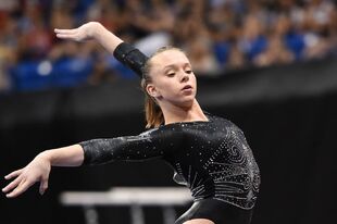 O'Keefe on day two of the 2016 U.S. National Championships