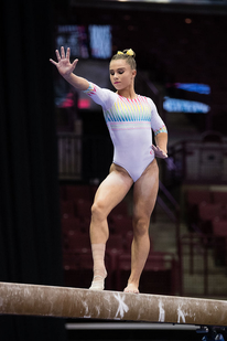 Smith at the 2018 U.S. Classic