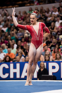 Nichols on day two of the 2015 U.S. National Championships