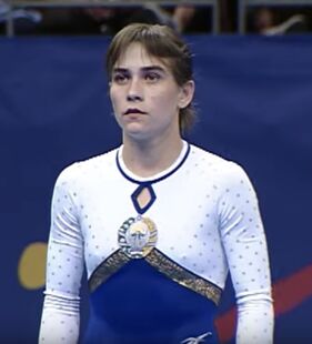 Chusovitina at the 2000 Olympic Games