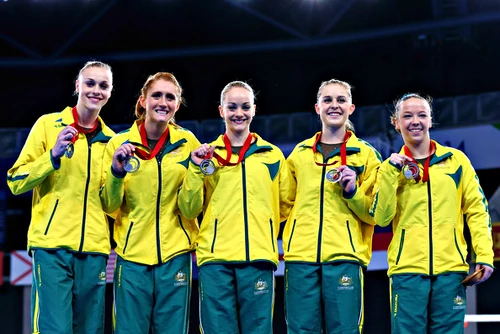 Team Silver Medalists: Australia