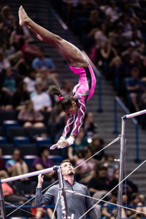 Jones at the 2016 U.S. Classic