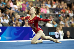 Desiderio at the 2014 U.S. Classic