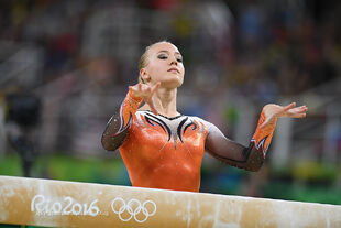 Lieke Wevers (NED) in the team final