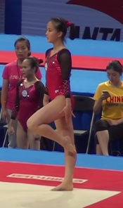 Lou at the 2015 Chinese National Championships