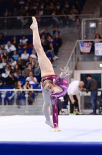 Nichols at the 2014 City of Jesolo Trophy