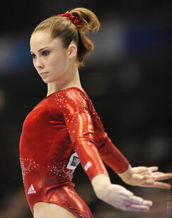 Maroney in qualifications at the 2011 World Artistic Gymnastics Championships