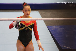 Janas in qualifications at the 2015 Cottbus World Cup