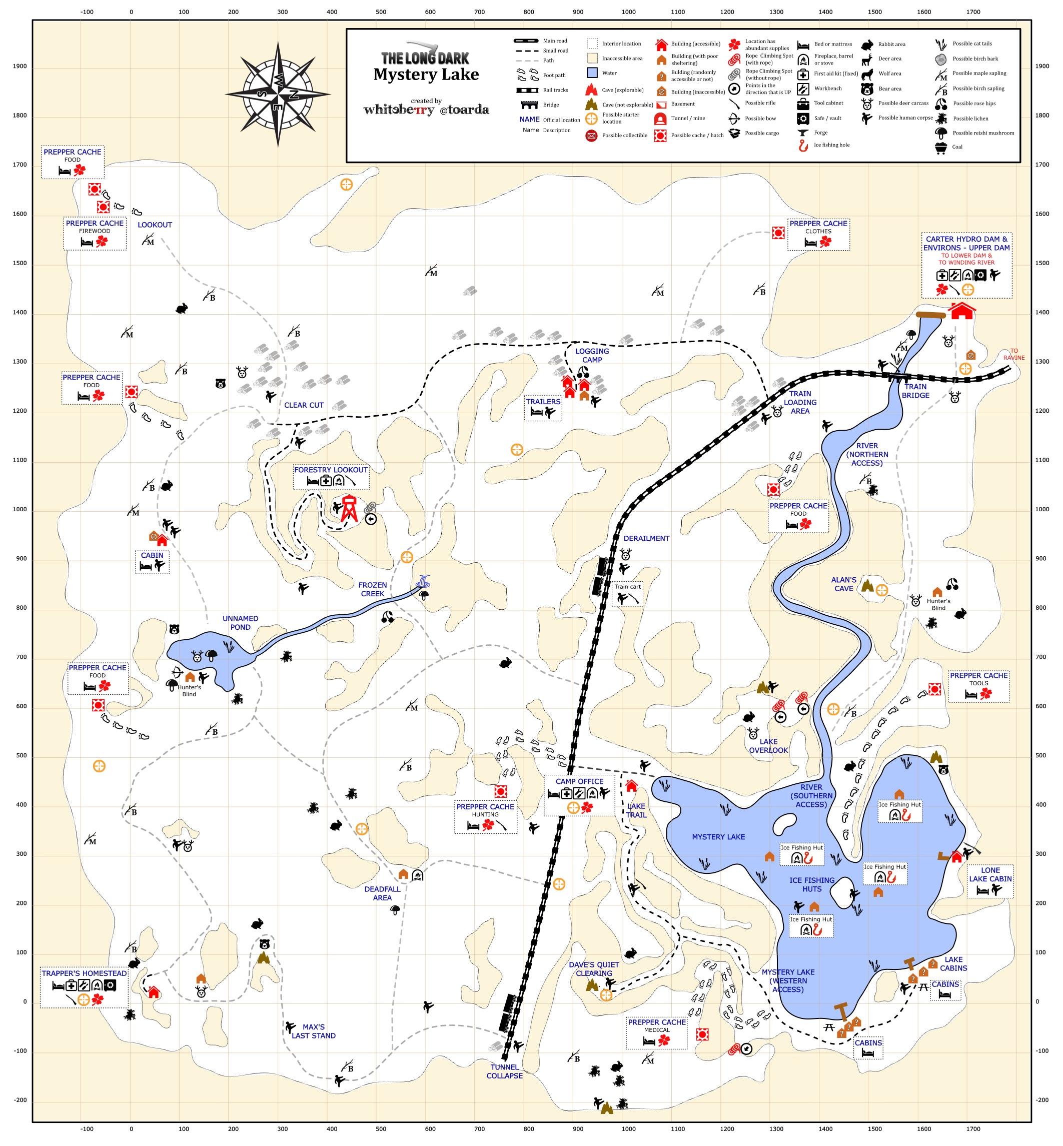 LEARN THE LAKE SERIES - MOUTH OF CHANEY BRANCH - Martins Map - The Super Map