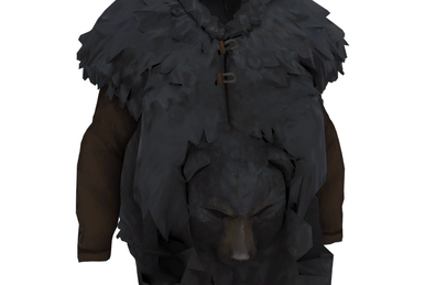 The long dark wolfskin coat hotsell