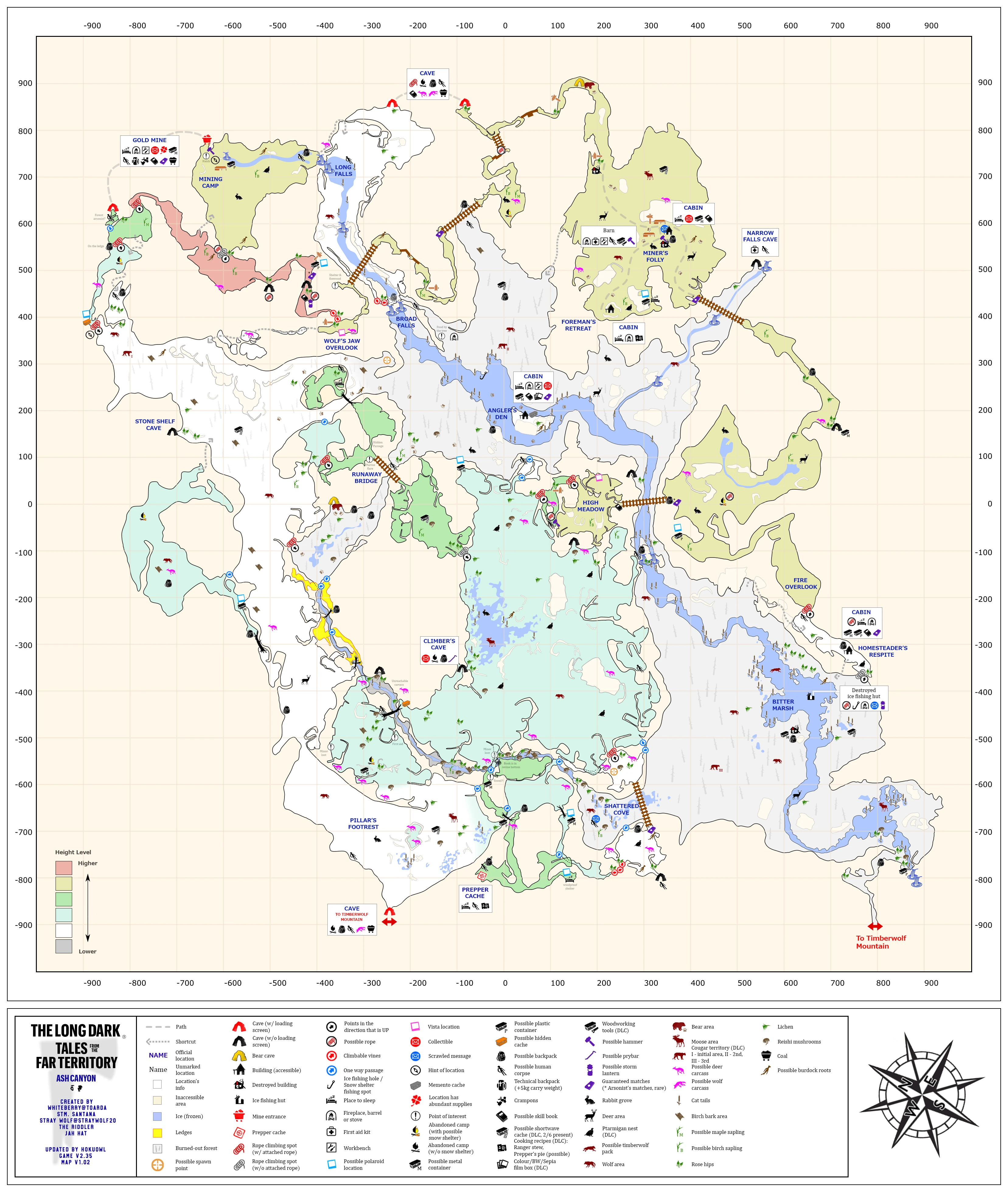 Map:Ash Canyon | The Long Dark Wiki | Fandom