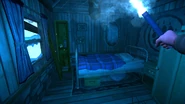 The bedroom of the house