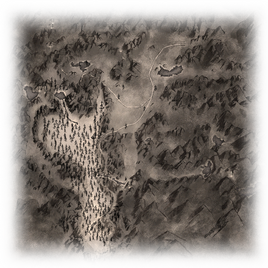 Sundered Pass In-game Map