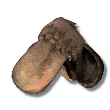 Rabbit skin mittens sales