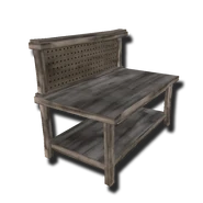 Less common work bench, without the drawer