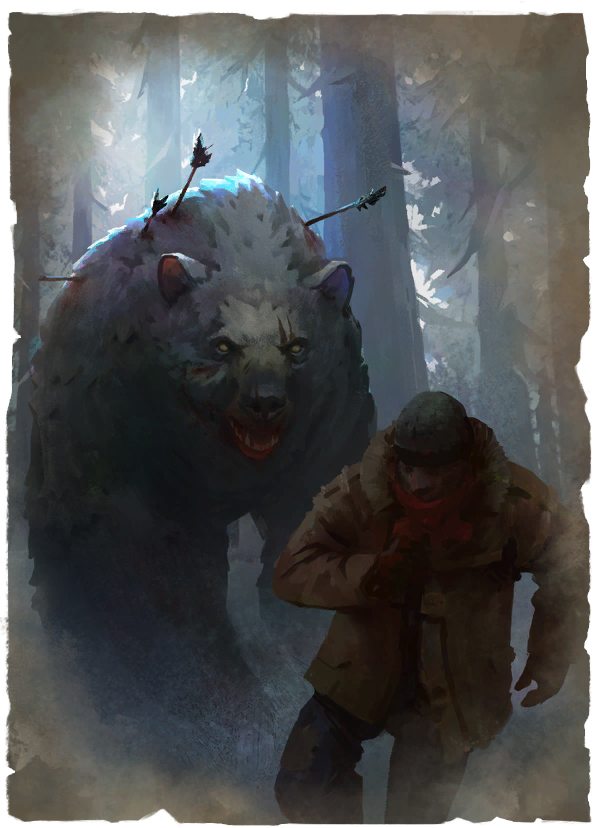 the long dark bear skin coat the long dark bear skin coat