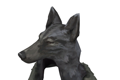 The long dark wolfskin coat cheap
