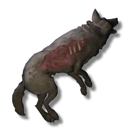 Wolf carcass icon