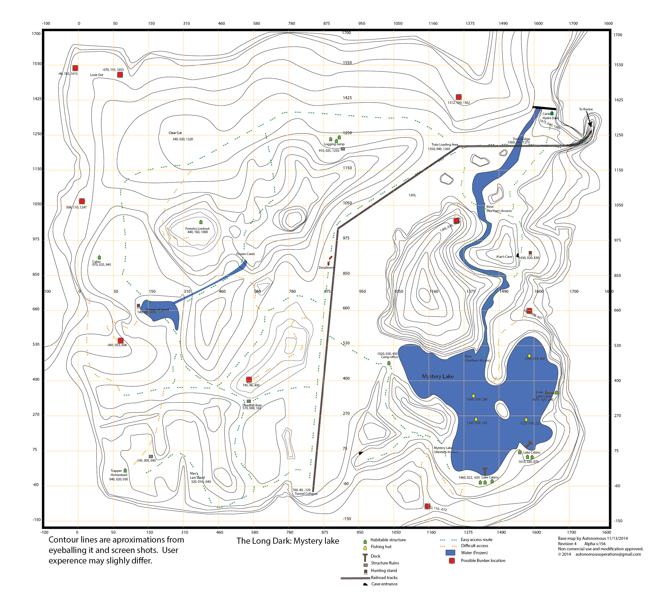 Mystery Lake Region The Long Dark Wiki Fandom