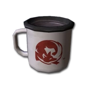 The Hinterland logo is always found on a Cup of Coffee