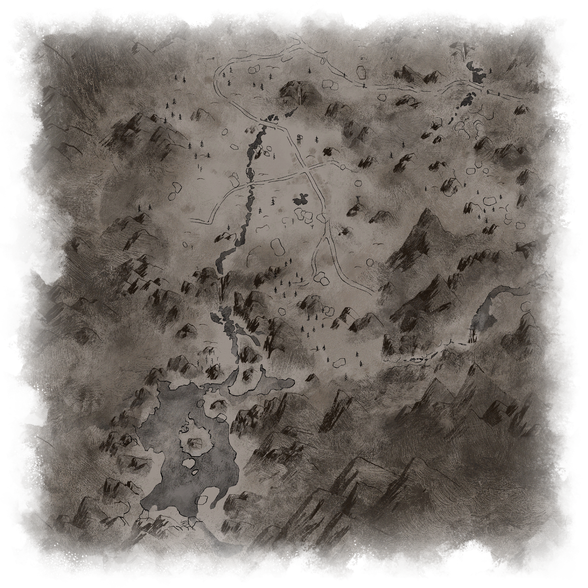 the long dark mountain town