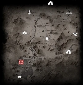 Hermit's Cabin Location