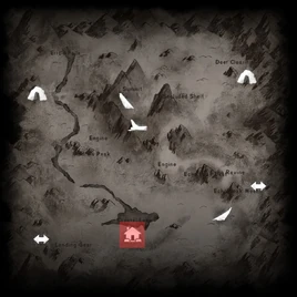 Mountaineer's Hut Location