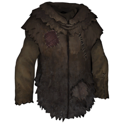 Wolfskin coat long dark deals